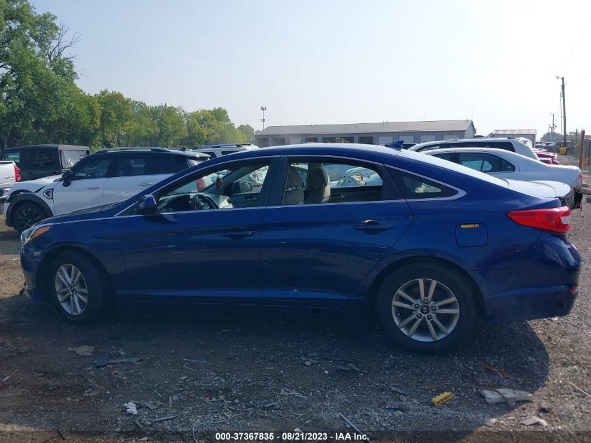 2016 HYUNDAI SONATA 2.4L - 5NPE24AF8GH398372