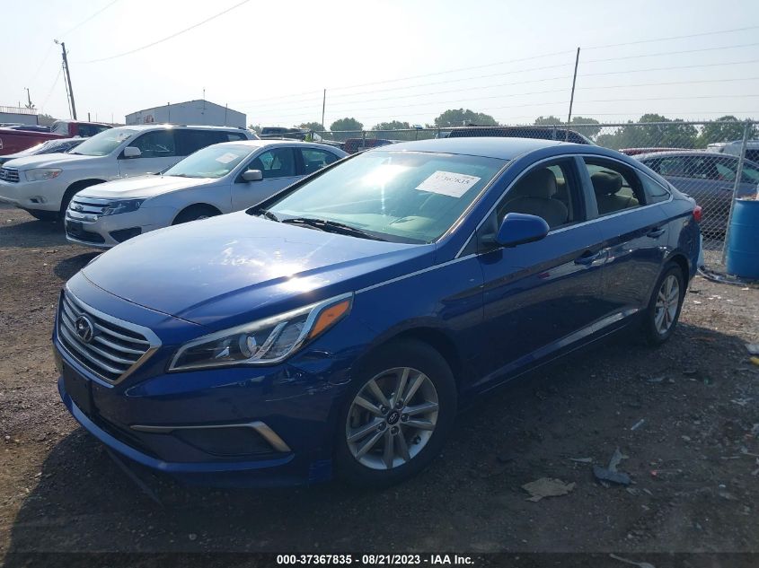 2016 HYUNDAI SONATA 2.4L - 5NPE24AF8GH398372