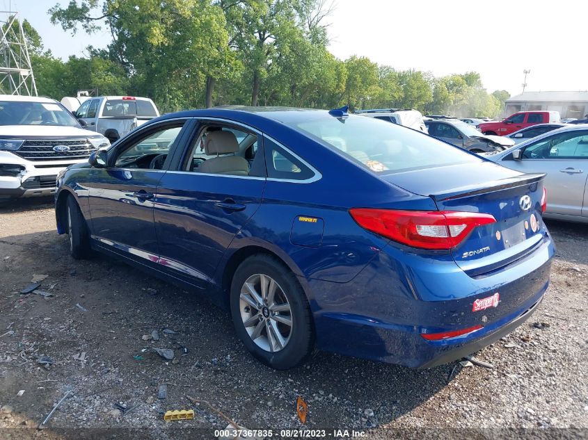 2016 HYUNDAI SONATA 2.4L - 5NPE24AF8GH398372