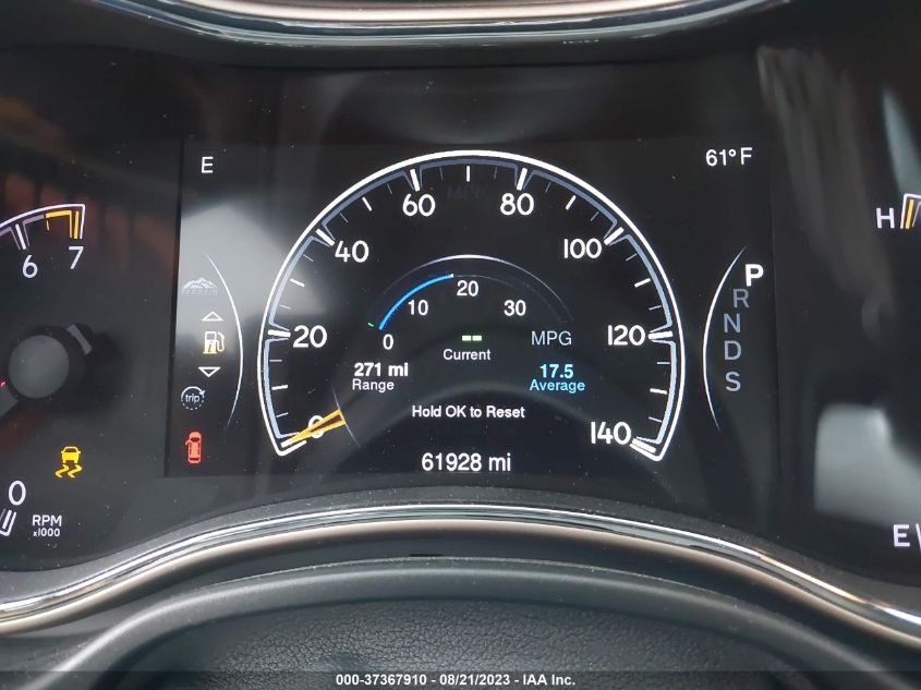 2014 JEEP GRAND CHEROKEE OVERLAND - 1C4RJFCG3EC219363