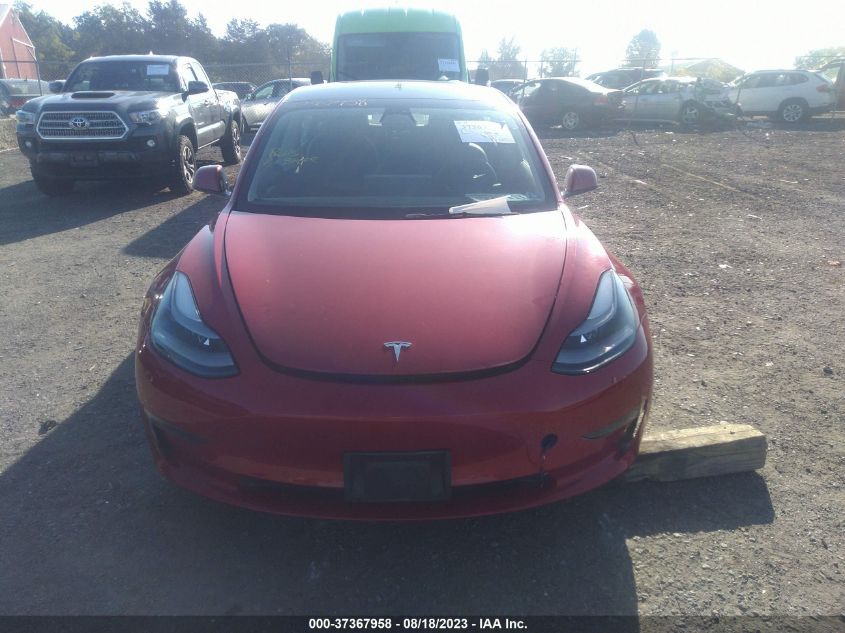 2022 TESLA MODEL 3 LONG RANGE - 5YJ3E1EB0NF192317
