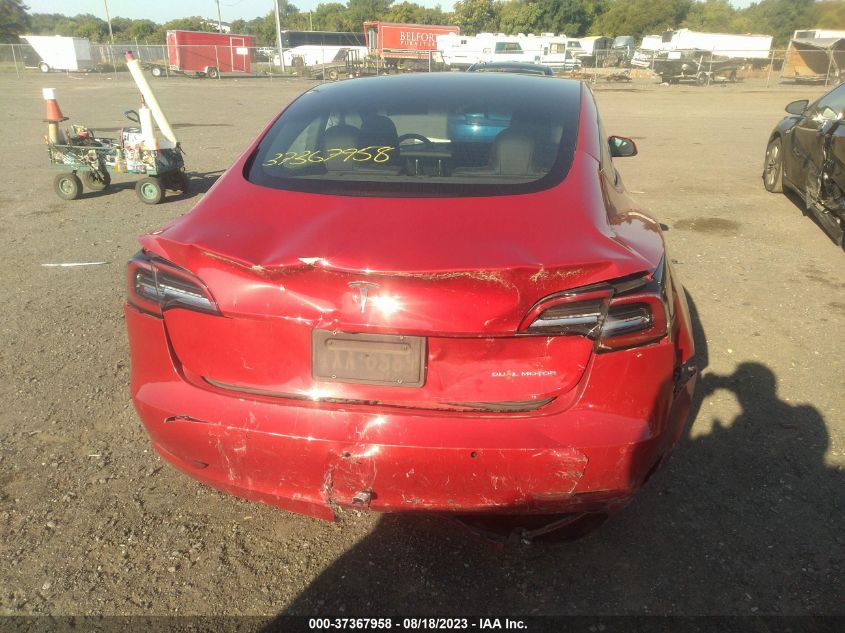 2022 TESLA MODEL 3 LONG RANGE - 5YJ3E1EB0NF192317