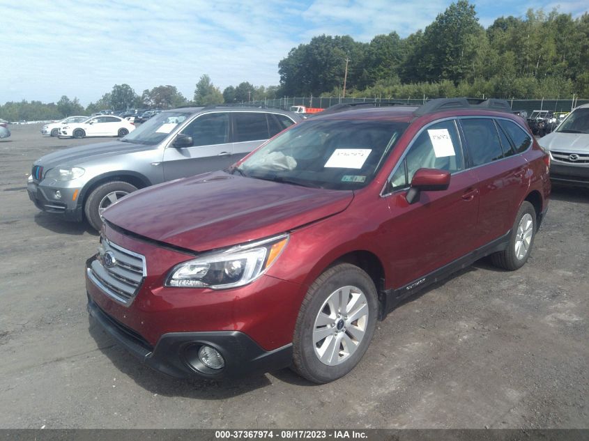 2017 SUBARU OUTBACK PREMIUM - 4S4BSACC1H3334848