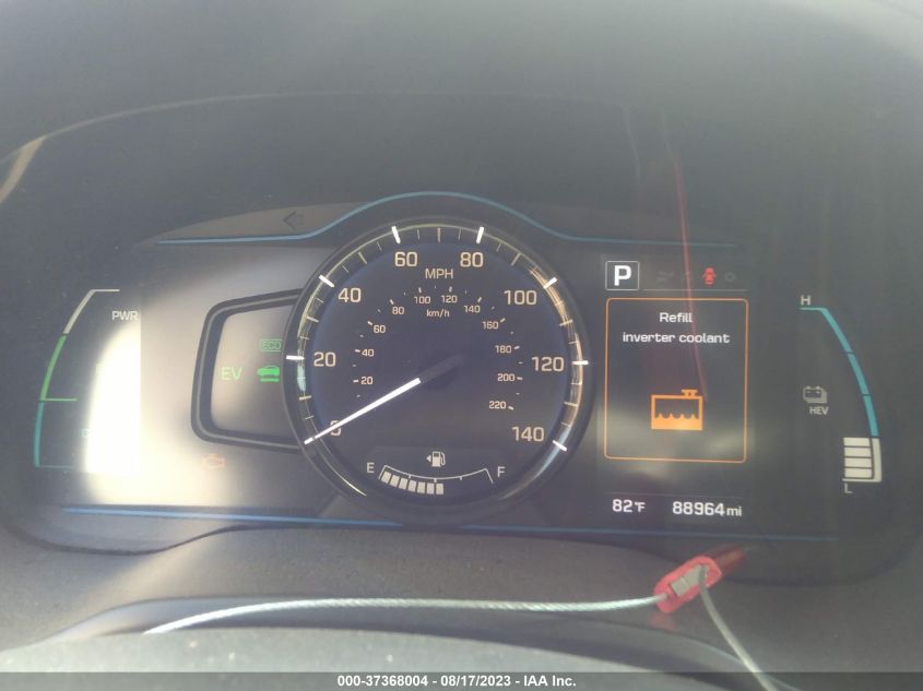 2018 HYUNDAI IONIQ PLUG-IN HYBRID - KMHC65LD6JU084869
