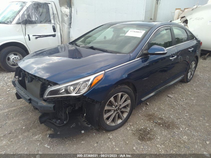 2016 HYUNDAI SONATA 2.4L LIMITED - 5NPE34AF6GH302929