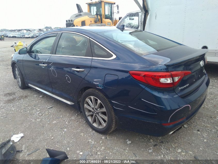 2016 HYUNDAI SONATA 2.4L LIMITED - 5NPE34AF6GH302929