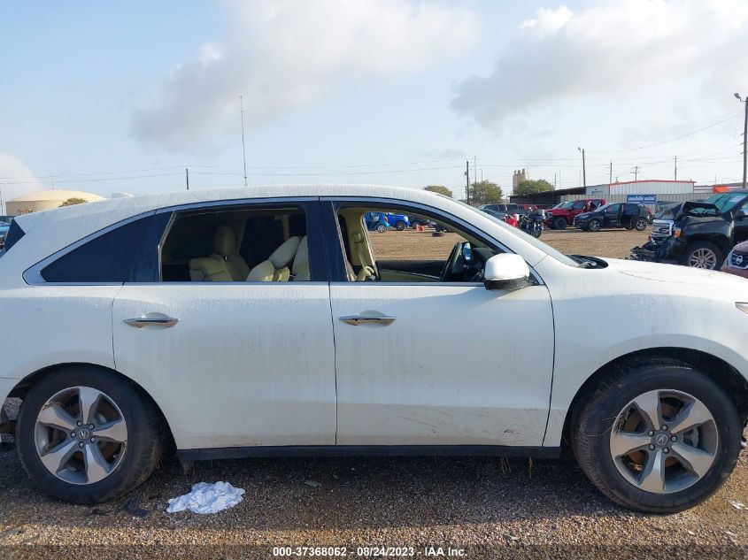 2014 ACURA MDX - 5FRYD4H25EB021177
