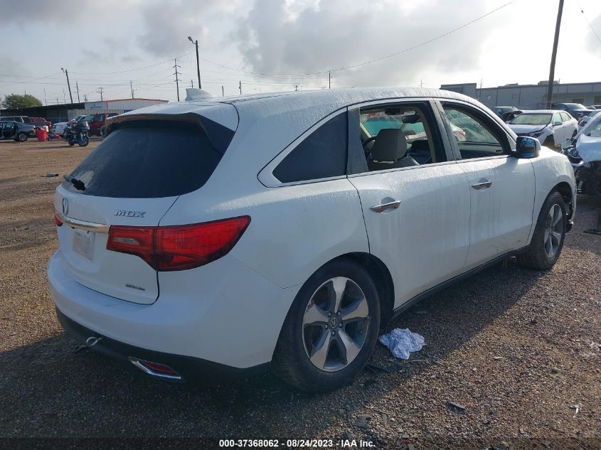 2014 ACURA MDX - 5FRYD4H25EB021177