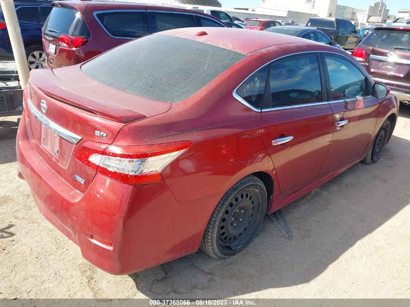 2014 NISSAN SENTRA SR - 3N1AB7AP3EY252523