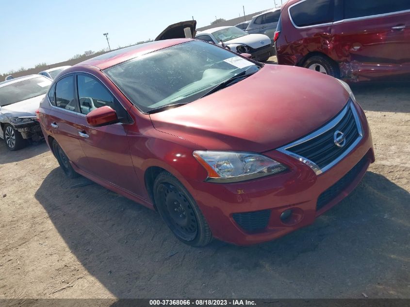 2014 NISSAN SENTRA SR - 3N1AB7AP3EY252523