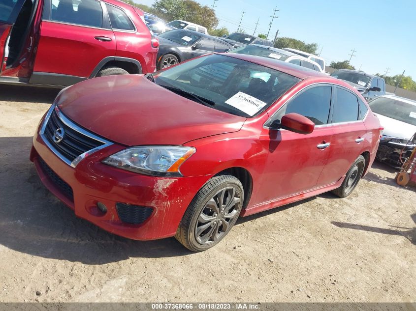 2014 NISSAN SENTRA SR - 3N1AB7AP3EY252523