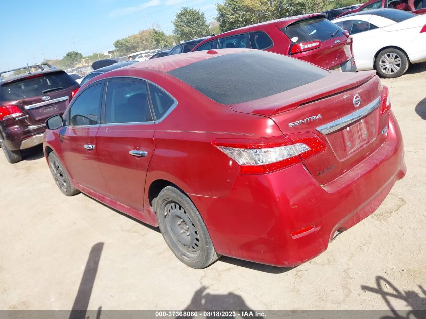 2014 NISSAN SENTRA SR - 3N1AB7AP3EY252523