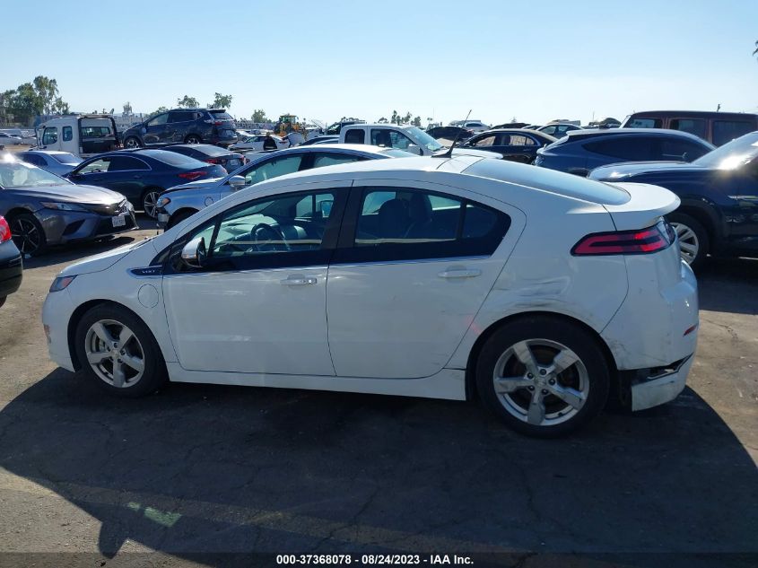 2014 CHEVROLET VOLT - 1G1RF6E48EU165923