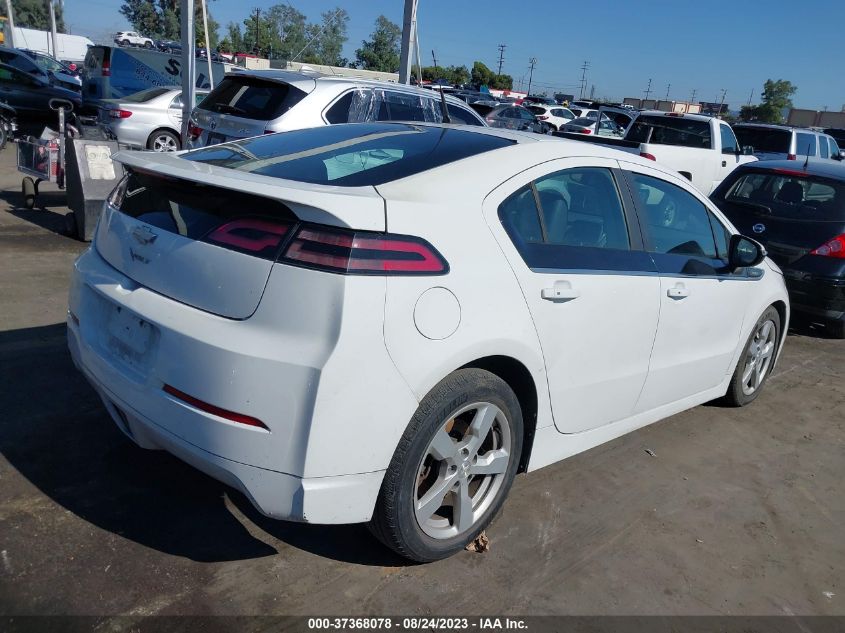 2014 CHEVROLET VOLT - 1G1RF6E48EU165923