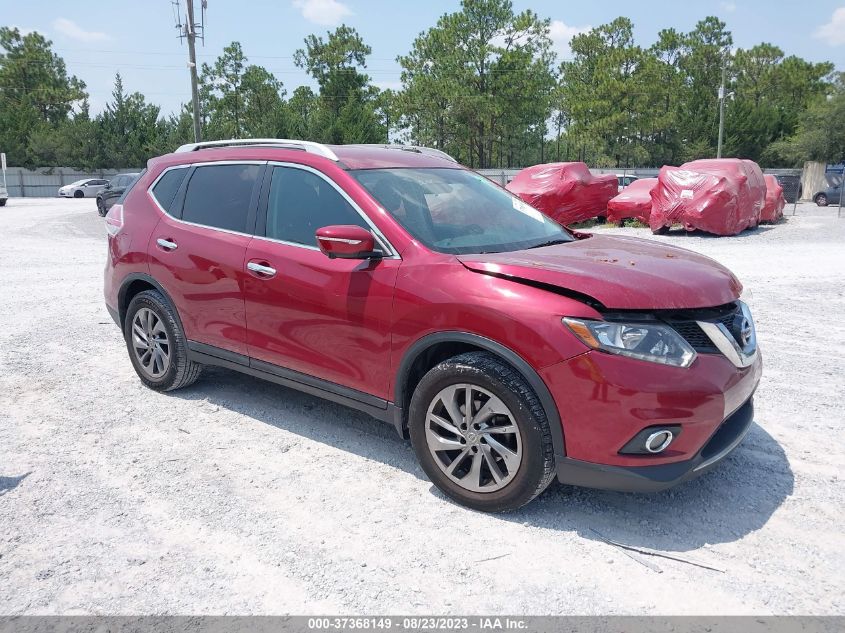 2015 NISSAN ROGUE SL - 5N1AT2MT0FC922668