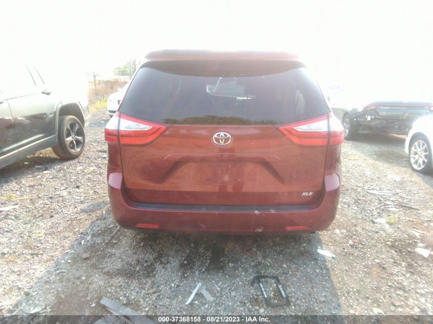 2017 TOYOTA SIENNA XLE/LIMITED - 5TDYZ3DCXHS816916