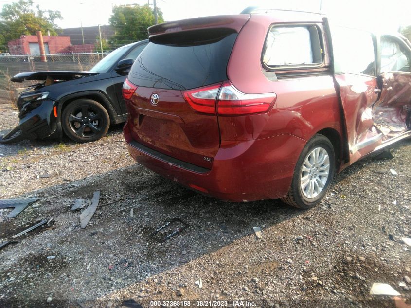 2017 TOYOTA SIENNA XLE/LIMITED - 5TDYZ3DCXHS816916