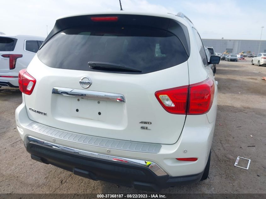 2018 NISSAN PATHFINDER SL - 5N1DR2MM4JC620507