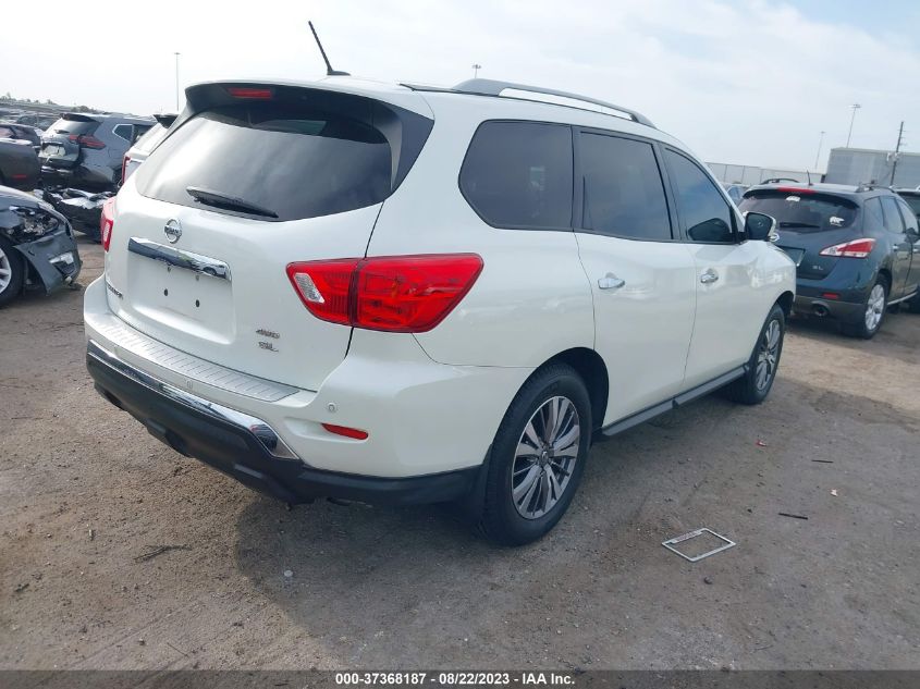 2018 NISSAN PATHFINDER SL - 5N1DR2MM4JC620507