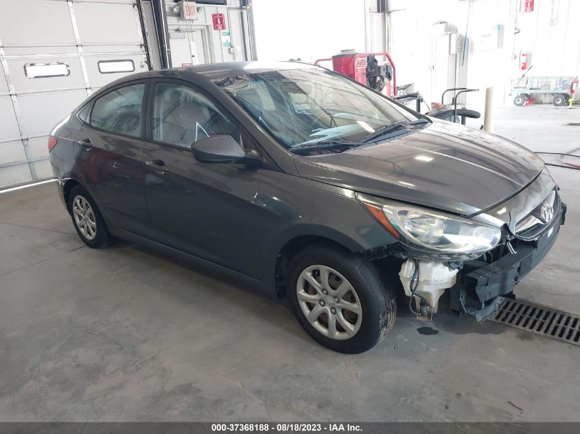 2013 HYUNDAI ACCENT GLS - KMHCT4AE2DU376456
