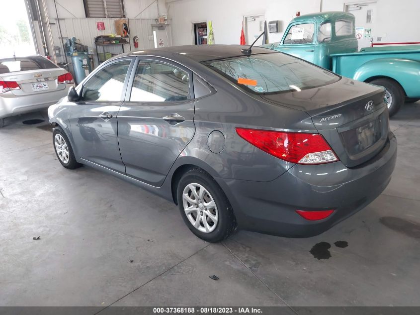 2013 HYUNDAI ACCENT GLS - KMHCT4AE2DU376456