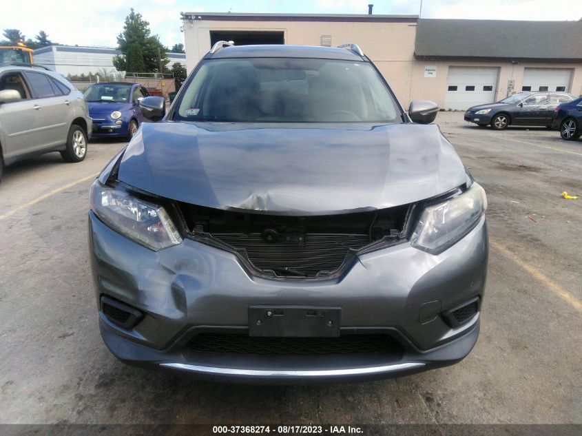 2015 NISSAN ROGUE SV - KNMAT2MV0FP574689