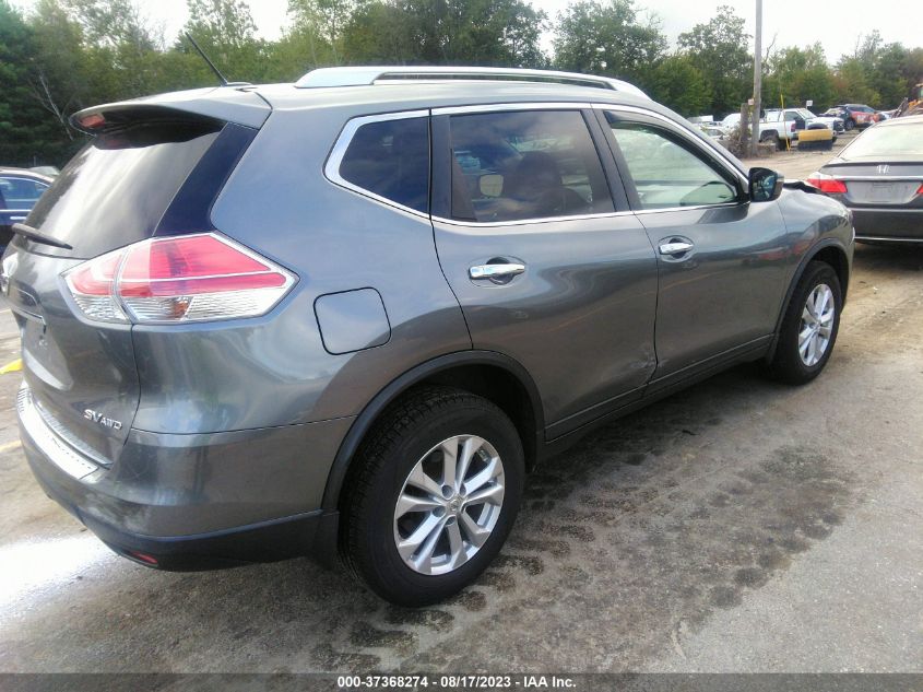 2015 NISSAN ROGUE SV - KNMAT2MV0FP574689