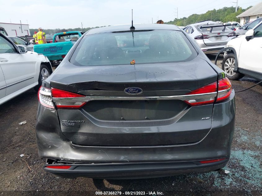 2017 FORD FUSION SE - 3FA6P0H75HR213793