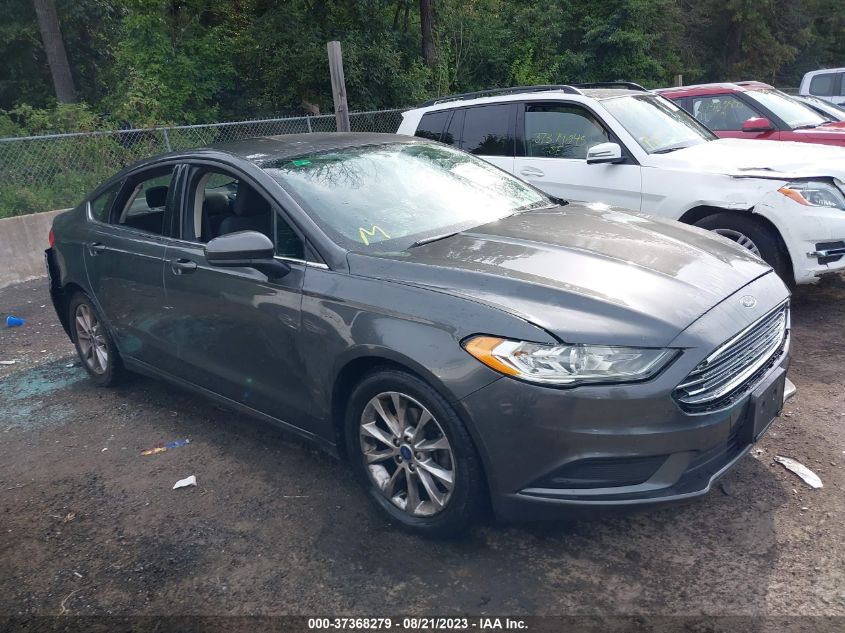 2017 FORD FUSION SE - 3FA6P0H75HR213793