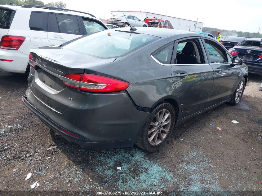 2017 FORD FUSION SE - 3FA6P0H75HR213793