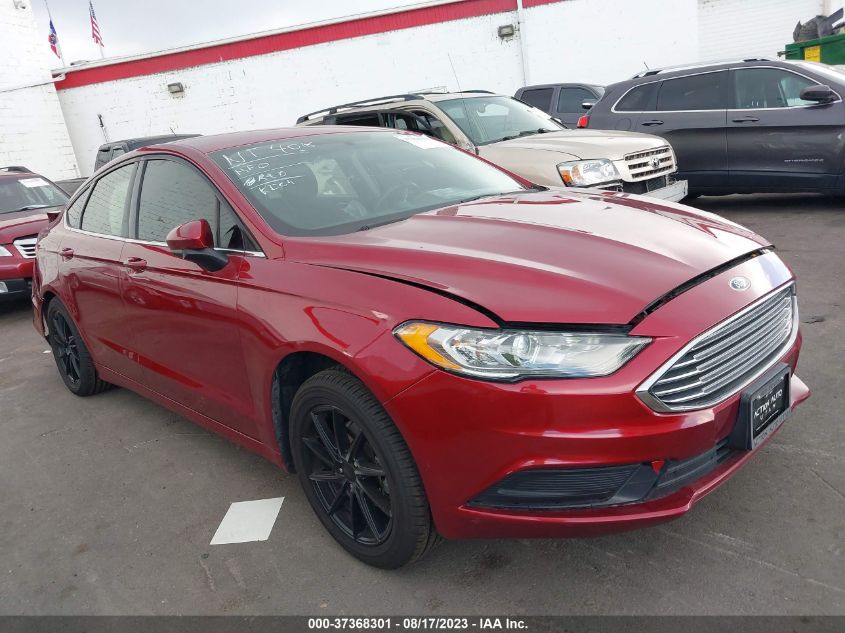 2017 FORD FUSION SE - 3FA6P0H71HR398988