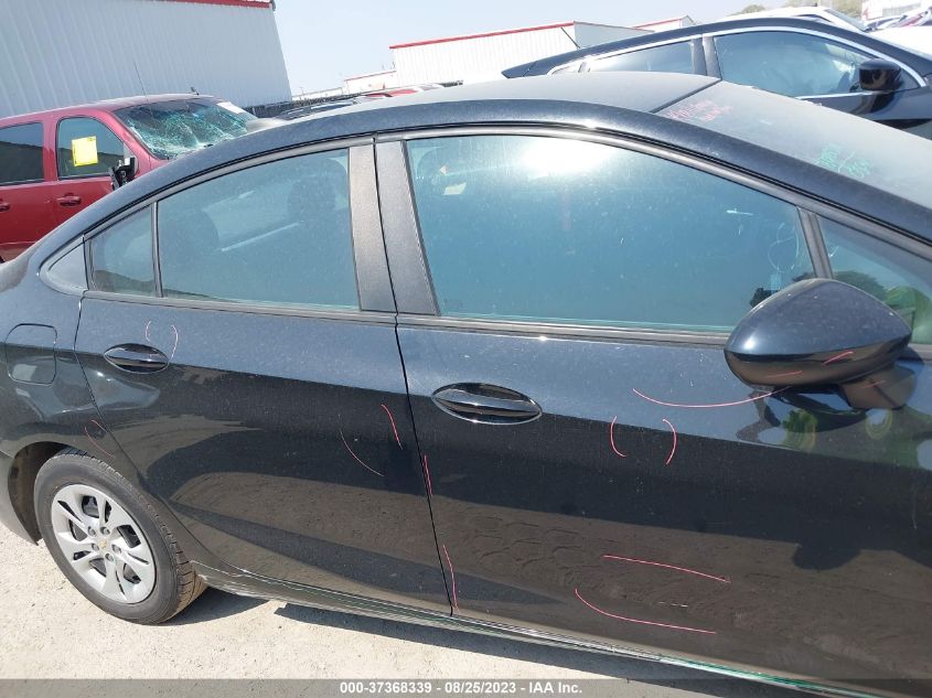 2019 CHEVROLET CRUZE - 1G1BJ5SM1K7102817