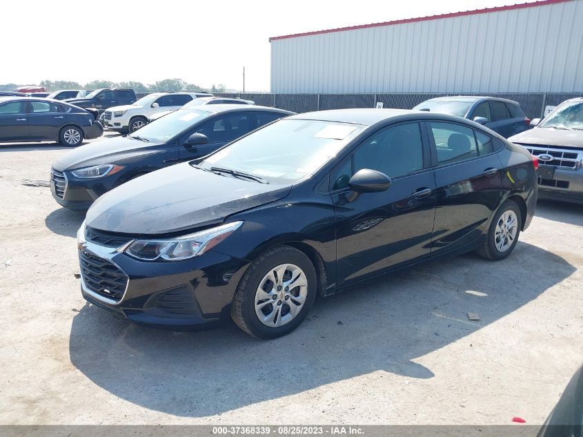 2019 CHEVROLET CRUZE - 1G1BJ5SM1K7102817