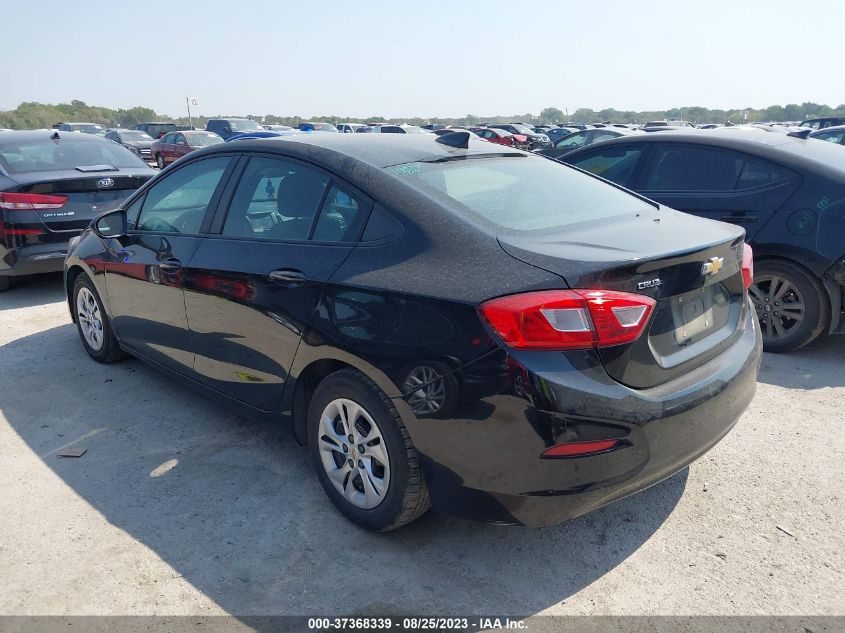 2019 CHEVROLET CRUZE - 1G1BJ5SM1K7102817
