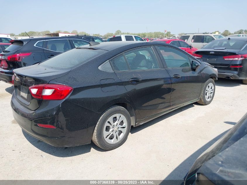 2019 CHEVROLET CRUZE - 1G1BJ5SM1K7102817