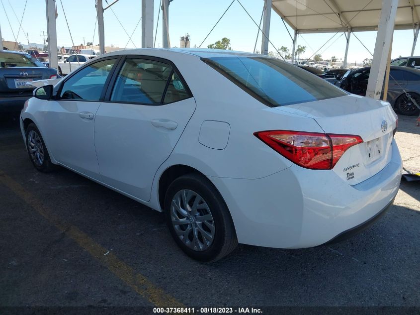 2019 TOYOTA COROLLA L/LE/SE/XLE/XSE - 2T1BURHE9KC207674