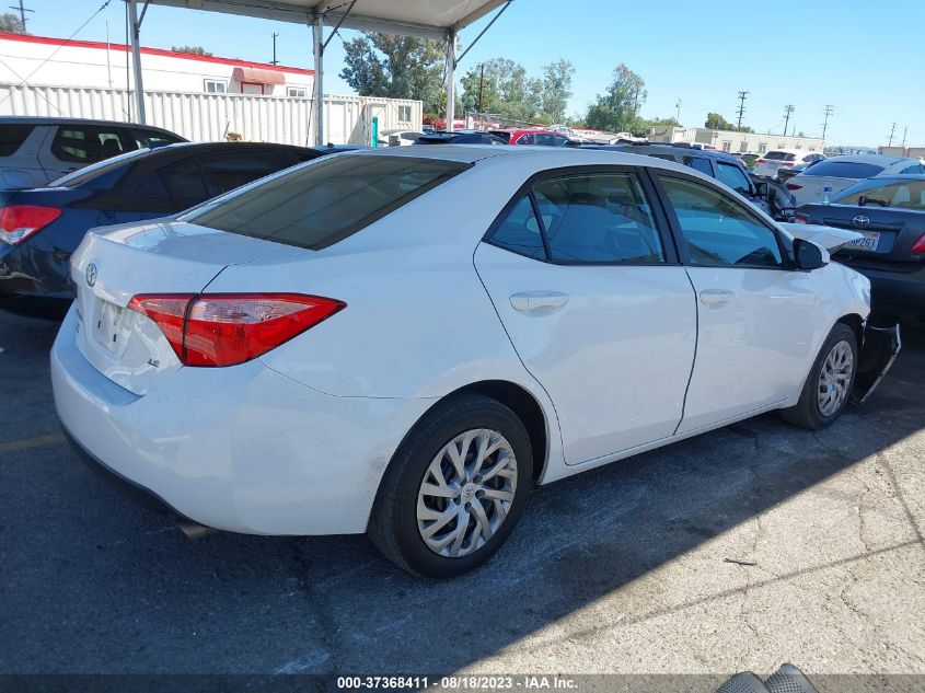 2019 TOYOTA COROLLA L/LE/SE/XLE/XSE - 2T1BURHE9KC207674