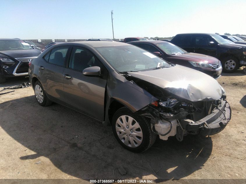 2017 TOYOTA COROLLA L/LE/XLE/SE/XSE - 5YFBURHE5HP636271