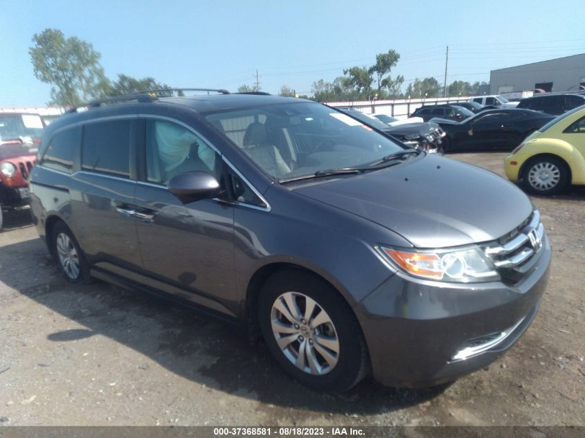 2015 HONDA ODYSSEY EX-L - 5FNRL5H65FB046101
