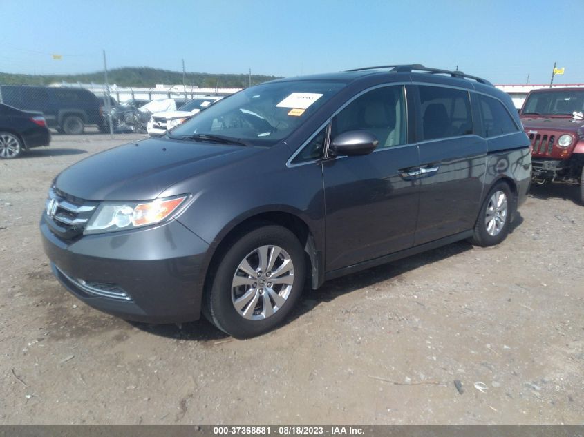 2015 HONDA ODYSSEY EX-L - 5FNRL5H65FB046101