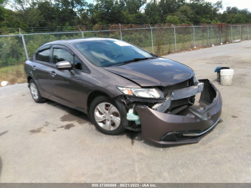 2014 HONDA CIVIC SEDAN LX - 19XFB2F54EE076855