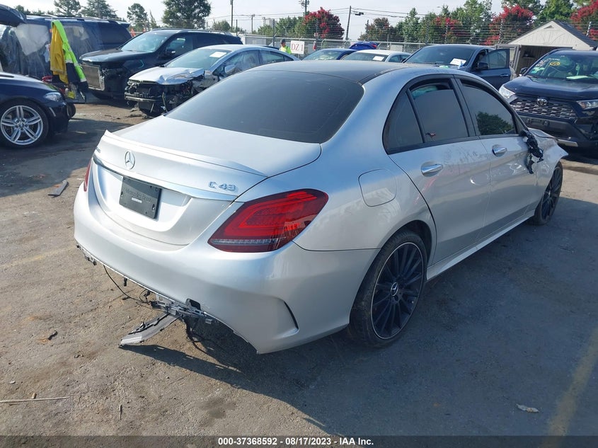 VIN 55SWF6EB0KU314031 2019 MERCEDES-BENZ C-CLASS AMG C 43