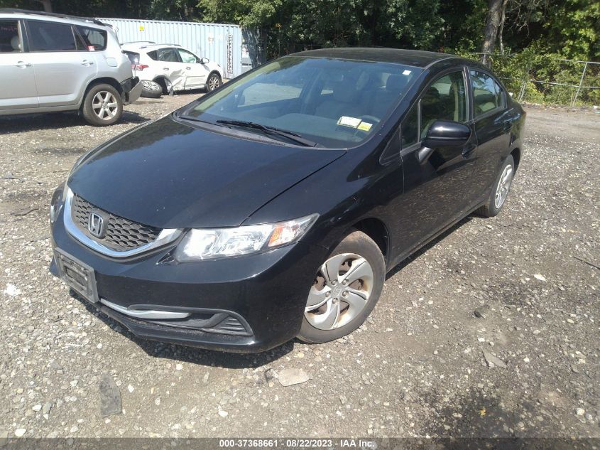 2015 HONDA CIVIC SEDAN LX - 19XFB2F54FE245421