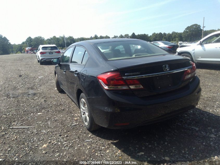 2015 HONDA CIVIC SEDAN LX - 19XFB2F54FE245421