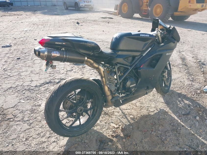 2011 DUCATI 848 ZDM1XBMV6BB017270