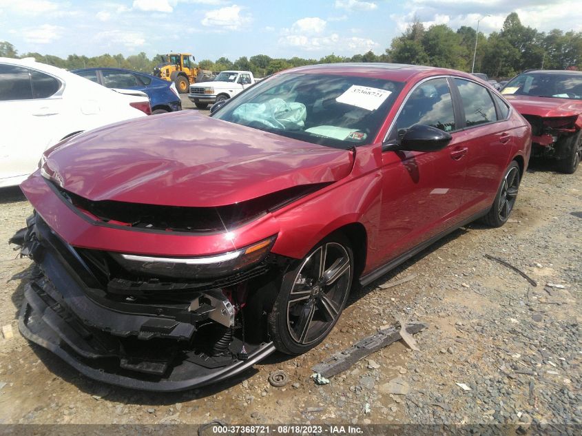 VIN 1HGCY2F59PA027255 2023 HONDA ACCORD HYBRID SPORT