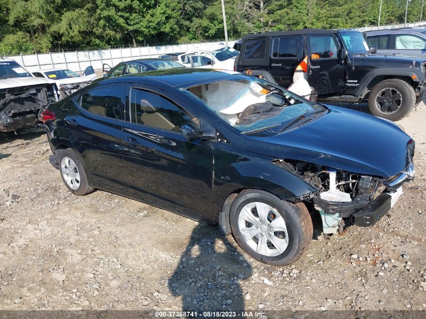 2016 HYUNDAI ELANTRA SE - 5NPDH4AE2GH755921