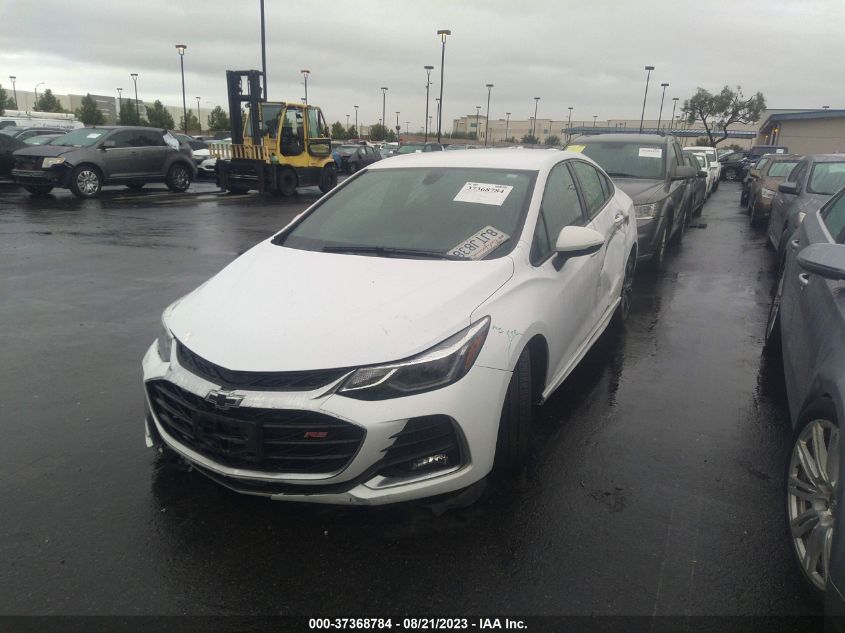 2019 CHEVROLET CRUZE LT - 1G1BE5SM5K7137865