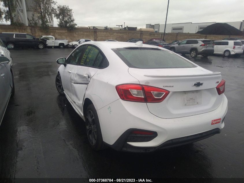 2019 CHEVROLET CRUZE LT - 1G1BE5SM5K7137865