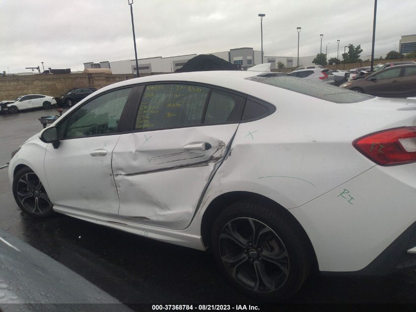 2019 CHEVROLET CRUZE LT - 1G1BE5SM5K7137865